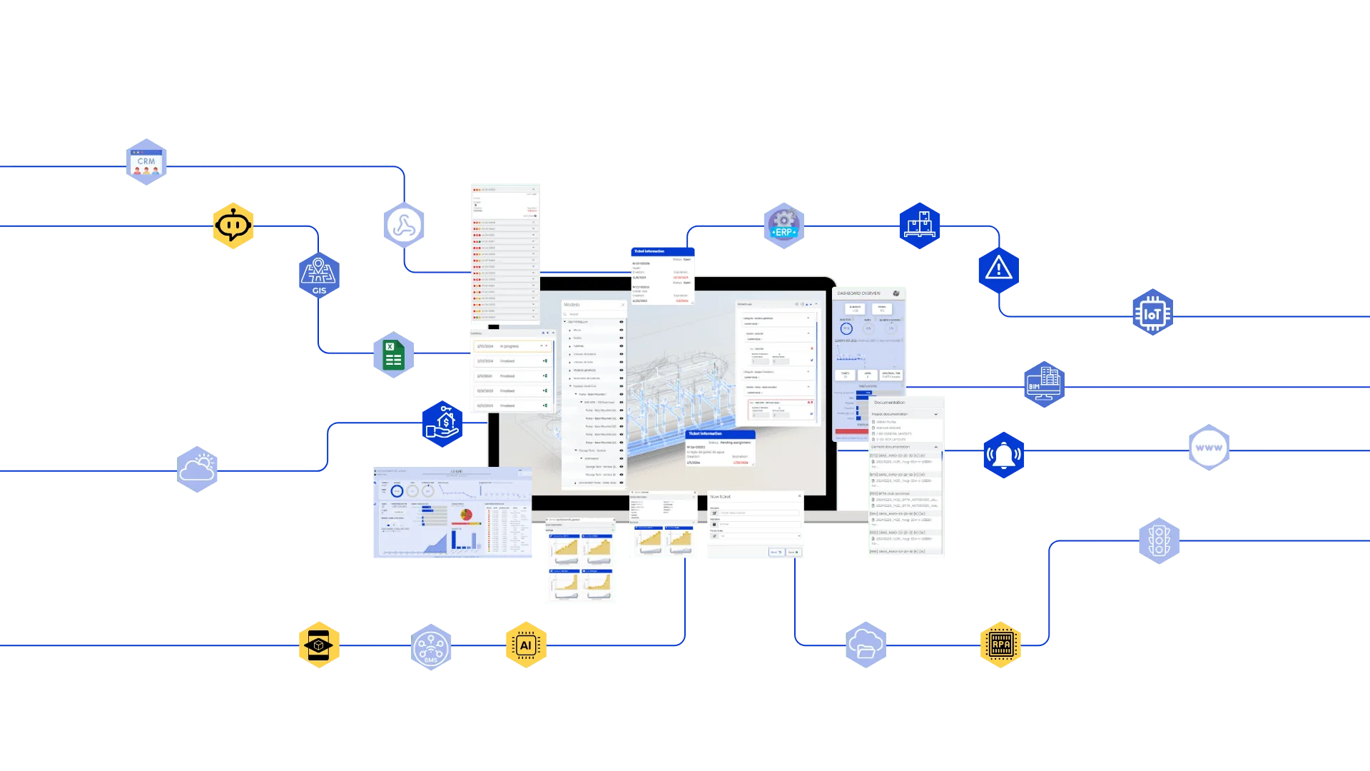 SaaS platform for digital twin asset management